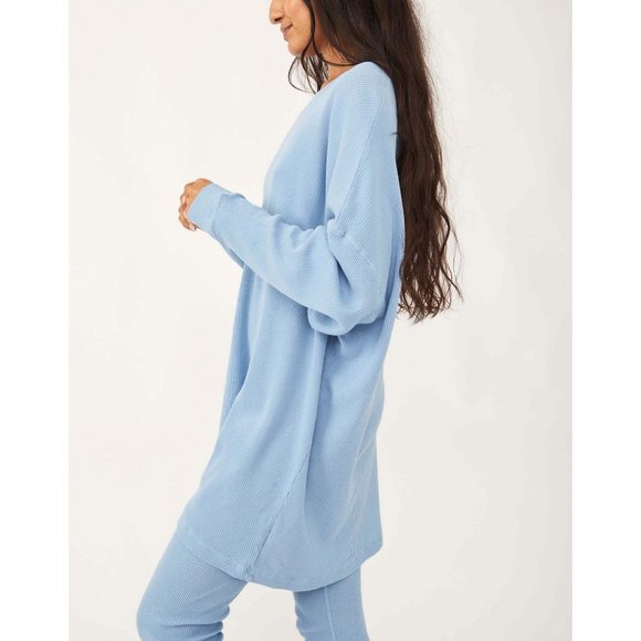 Free People Early Night Thermal / Rainy Season (have pants too 4sale) - Picture 2 of 7